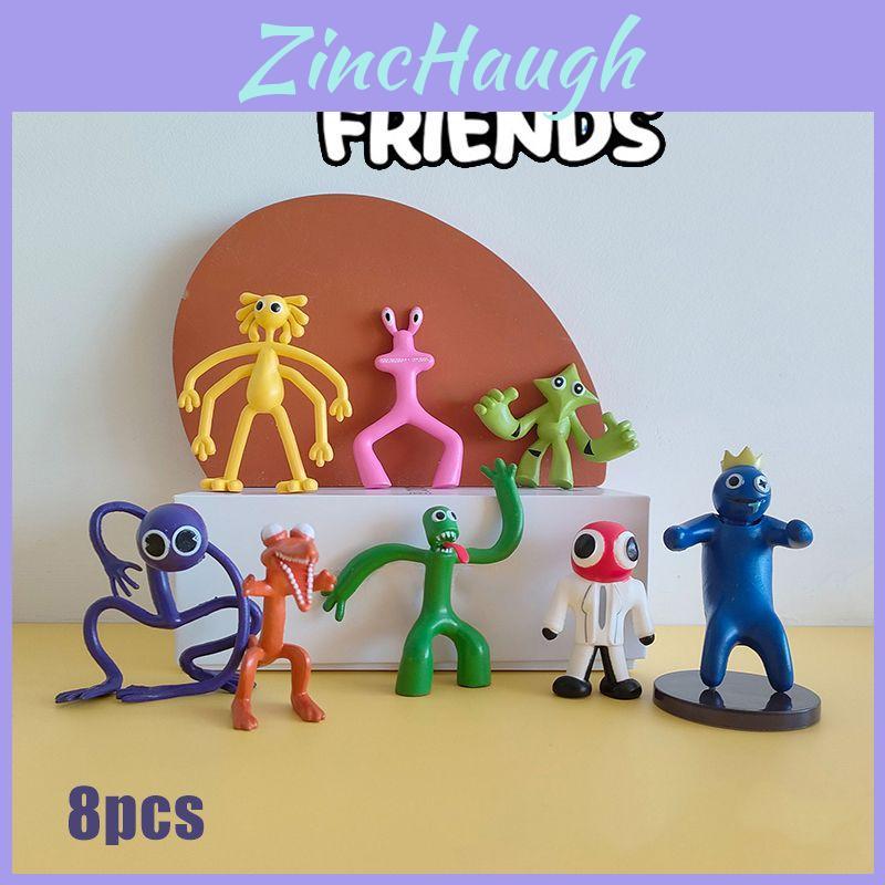 High-quality Pvc Roblox Figures 8pcs Rainbow Friends Toy Set For Kids