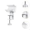 Desk Clamp Holder Power Strip Mount with Adjustable No Drill Desktop Organizing