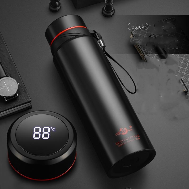 Large Capacity 304 Stainless Steel Vacuum Flask Thermal Bottle for Water,Coffee,With Optional LED, Portable and Ideal,Dropship