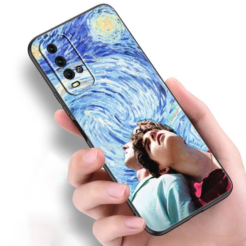

Силиконовый чехол для телефона Van Gogh Starry Sky Art для Xiaomi Redmi Note 11 10 9 8 Pro 11T 10T 10S 9S 8T 9 9A 9C 9T, черный мягкий чехол Redmi 8