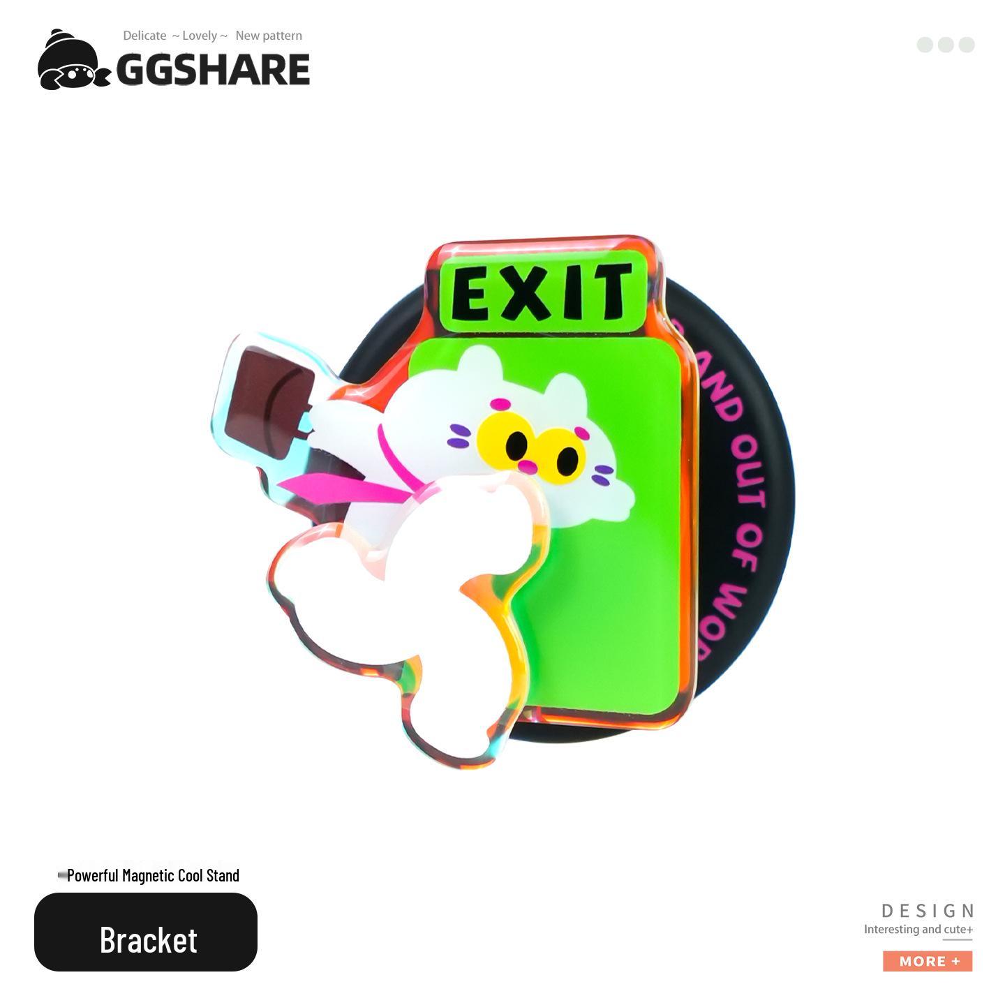 

Hermit Crab Original iPhone 16/17 Cat-Compatible Magnetic Protective Case with Stand iPhone 17 Pro Max