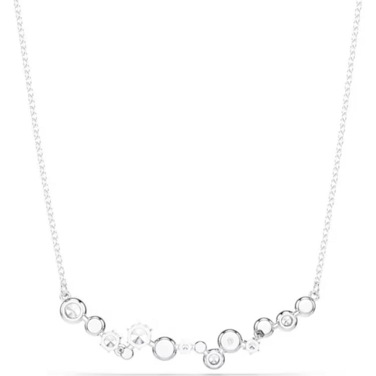 Swarovski Constella Mixed Cut Design Lucky Crystal Necklace Women necklace Silver 5722473 Box (Random Color)