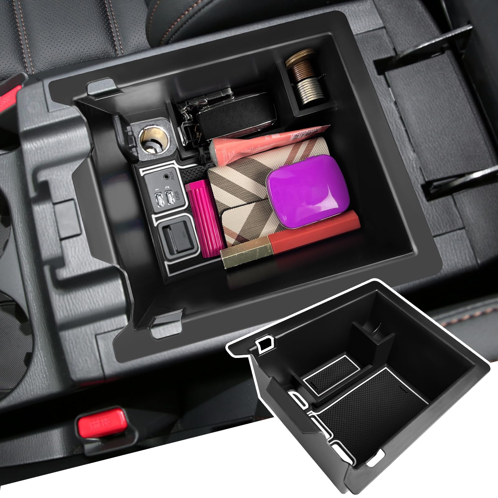 

BIBIBO Новый Mazda CX-5 Специальный Ящик для хранения CX-5 Серия KF Консольный бокс Автомобиль Mazda CX-5 KF series белый