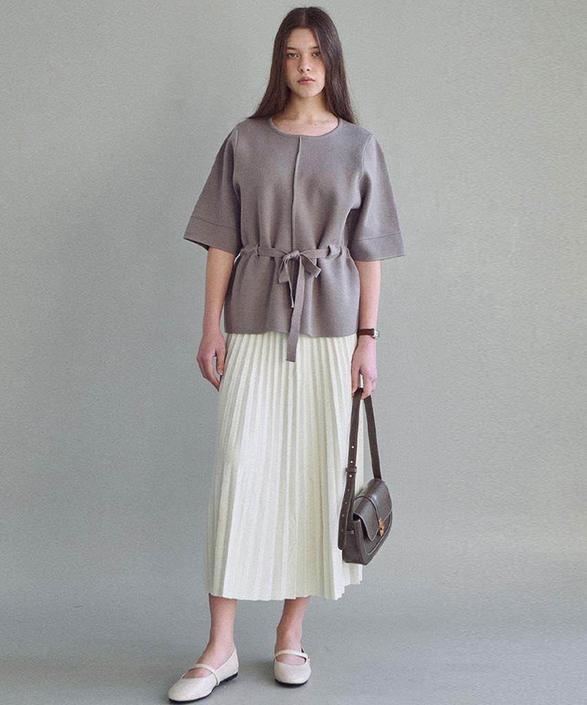 Lucida Judy Pleats Long Skirt