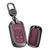 Honda Dedicated 3 Button Key Case Key Holder Key Cover Alloy Genuine Leather