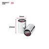 4pcs/set Car valve stem caps cover For tt A1 A3 A4 A5 A6 A7 A8 Q2 Q3 Q5 Q7 TT S line S3 S4 S5 S6 R8 RS Car sticker accessories