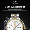 JINSHIDUN New Business and Leisure Men's Watch Business Simple Waterproof Luminous Automatic Mechanical High-end Men's Watch