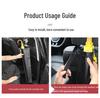 Car Umbrella Holder: Foldable Leather Storage Sleeve for Rainproof Protection