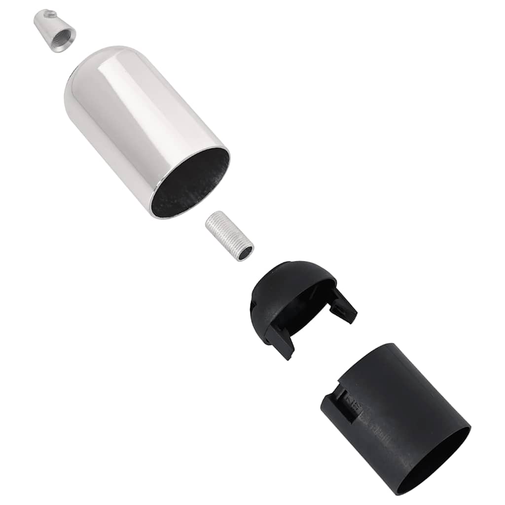 Lamp Holders 2 pcs Satin Nickel E27