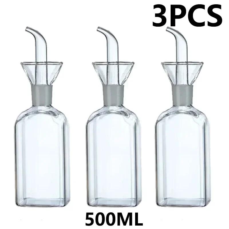 Sticlă borosilicată de înaltă calitate, oală de ulei de uz casnic, etanșă, ulei, oțet, oale de bucătărie, sos de soia, rezervor de ulei, condimente, sticlă, instrument de bucătărie