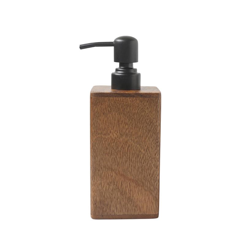 1PC Solid Wood Kitchen Hand Sanitizer Bottle Home Decoration Lotion Dispensing Bottle Hotel 200ml  400ml