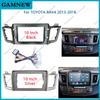 10 Inch Car Radio Fascia Frame Canbus Box Decoder For Toyota Rav4 2013-2018 LHD Android Radio Dashboard Fitting Panel Kit