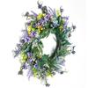 Simulation Small Wild Flower Garland American Wedding Pastoral Home Decoration Garden Door Hanging