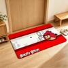 Game A-angry B-Birds Floor Mat Soft Flannel Floor Mat  Suitable for Entryways, Living Rooms, Bedrooms, and Bathrooms