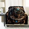 Shoot Dragon Blanket Soft Warm Throw Blanket Nap Blanket For Couch Sofa Office Bed Camping Travel Multipurpose Gift Blanket For All Season