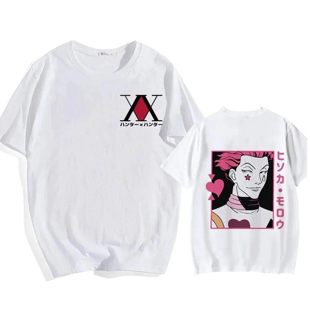 Summer Unisex Women Cotton T-Shirt Top Kawaii Hunter X Hunter T-Shirt Killa Zoldyck Casual Comic Street T-Shirt Clothing