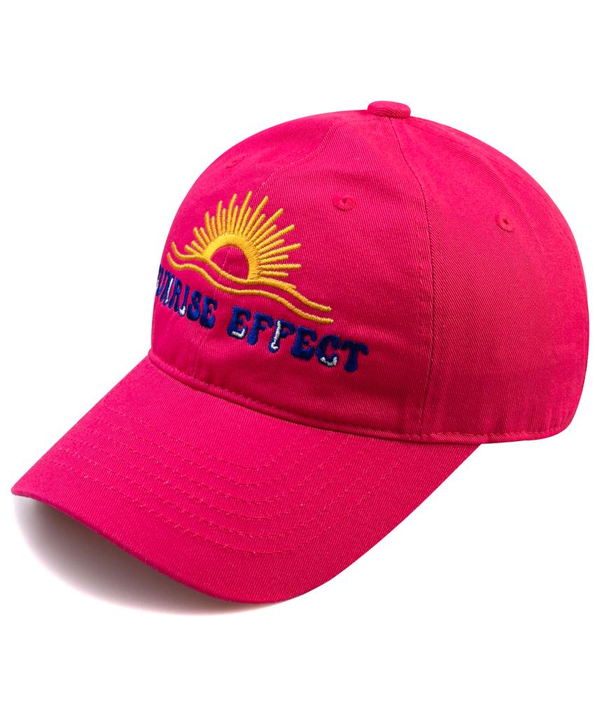 Wig Sunrise Effect Washing Cap-Hot Pink