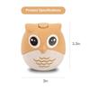 Plastic Toothpick Holder Decorative Cute Owl Toothpick Dispenser Portable Convenient Storage Teeth Pick Case Office