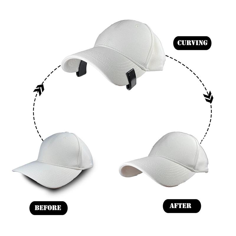 Fixed Brim Artifact Brim Bender Hat Edge Arc Bending Tool Hat Edge Fixer No Steaming Required Curving Tool Baseball Caps Hat