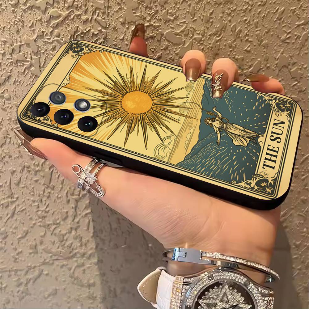 

Tarot Phone Case For Samsung Galaxy A13,A21s,A22,A31,A32,A52,A53,A71,A80, Soft Black Cover SamsungA32 5G