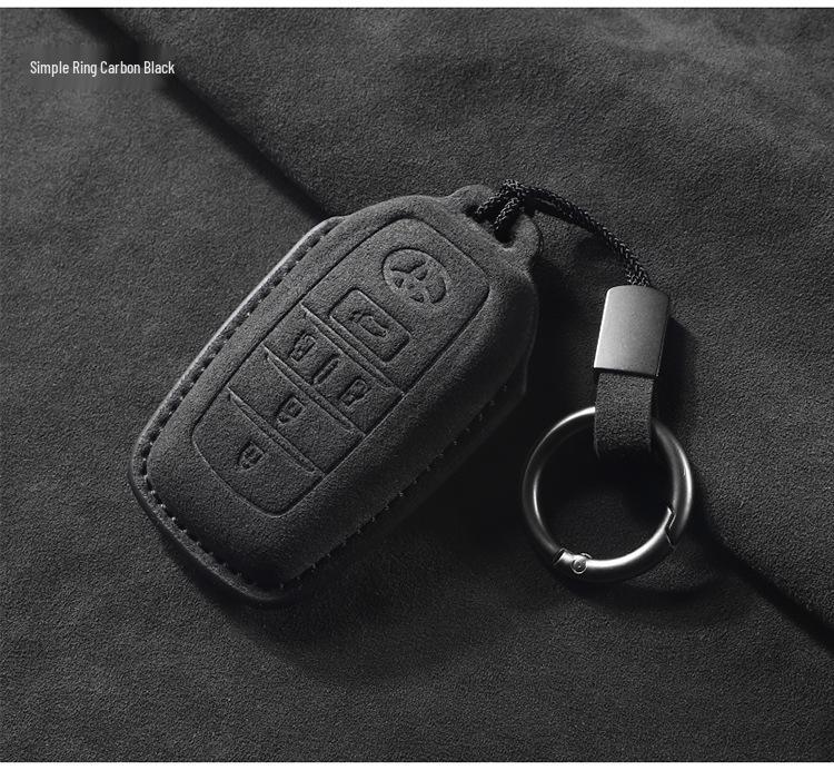 High-End Suede Key Bag for Toyota Sienna, Alphard, Vellfire, Grand Highlander