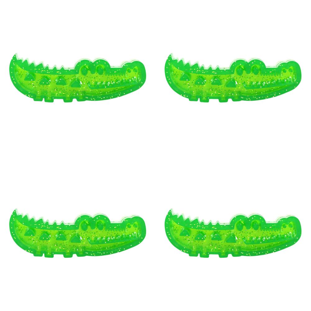 Cute Chew Toys Crocodile Interactive Dog Toy Chew-Resistant Teeth Grinding Supplies Natural Rubber Pet Products
