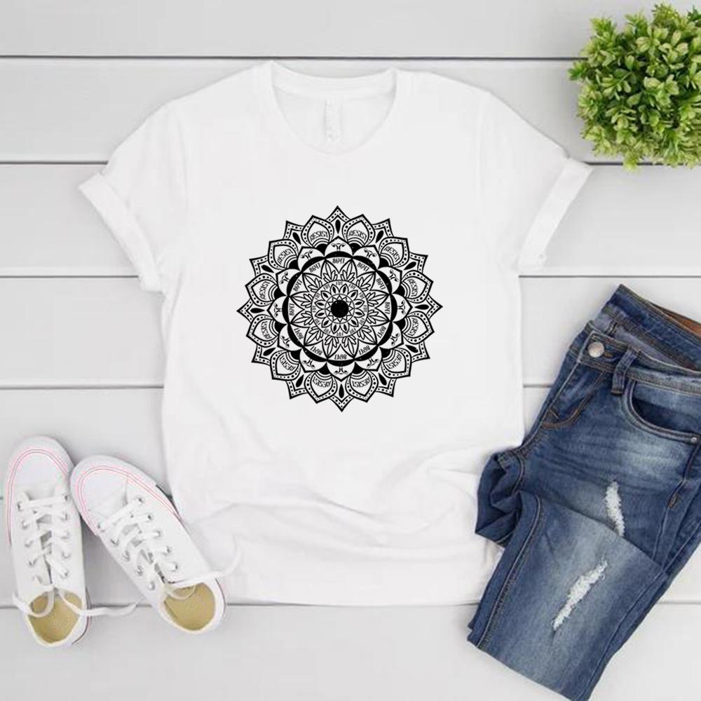 Jemné Antifašistické FDT Mandala Politické Tričko Pro Choice Tričko Ležérní Krátký Rukáv Dámská Trička Streetwear Top Feministický Dárek