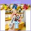 Creative Pvc Cartoon Football Jersey Keychain For Men Colorful Car Accessories