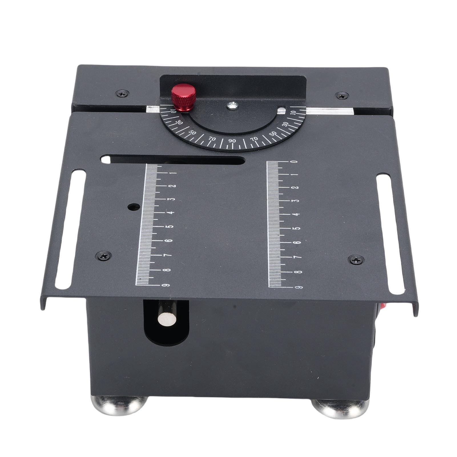 

Мини Многофункциональная Настольная Пила Портативная Настольная Электрическая Регулируемая Высота Угол для Поделок Резка Дерева Вилка США