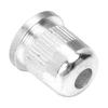 8PCS Guitar String Ferrule Alloy Compact Bass Through Body Buckle for Replacement
