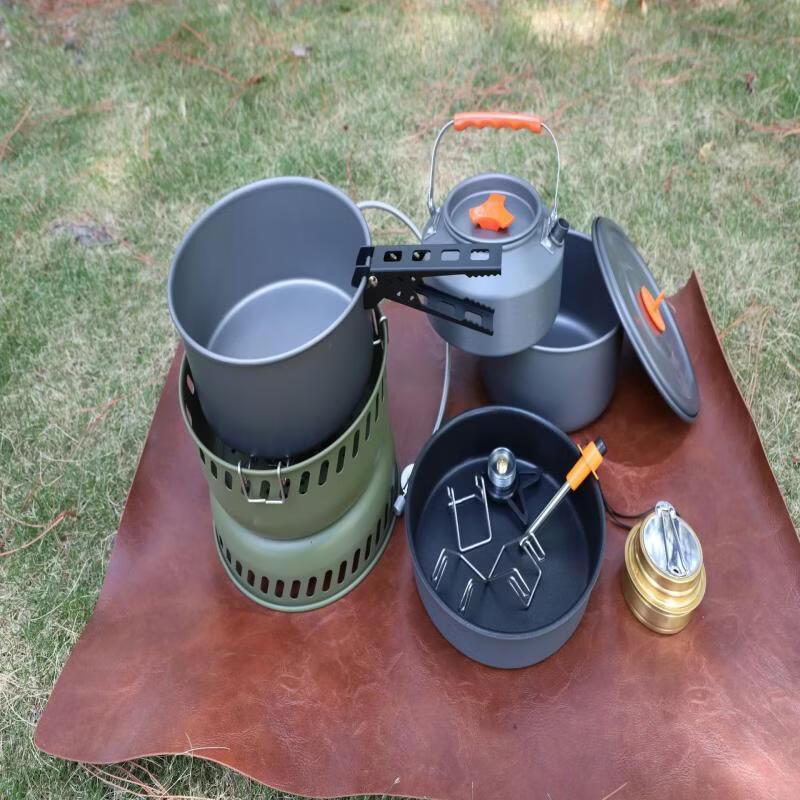 OEINGOEING Camping Single-Head Storm Stove Set