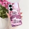 6.59'' Case For Xiaomi Poco X8 Pro 5G Cover Transparent Fashion Flowers Cute Cat Cool Painted Soft Casing 2511FPC34G