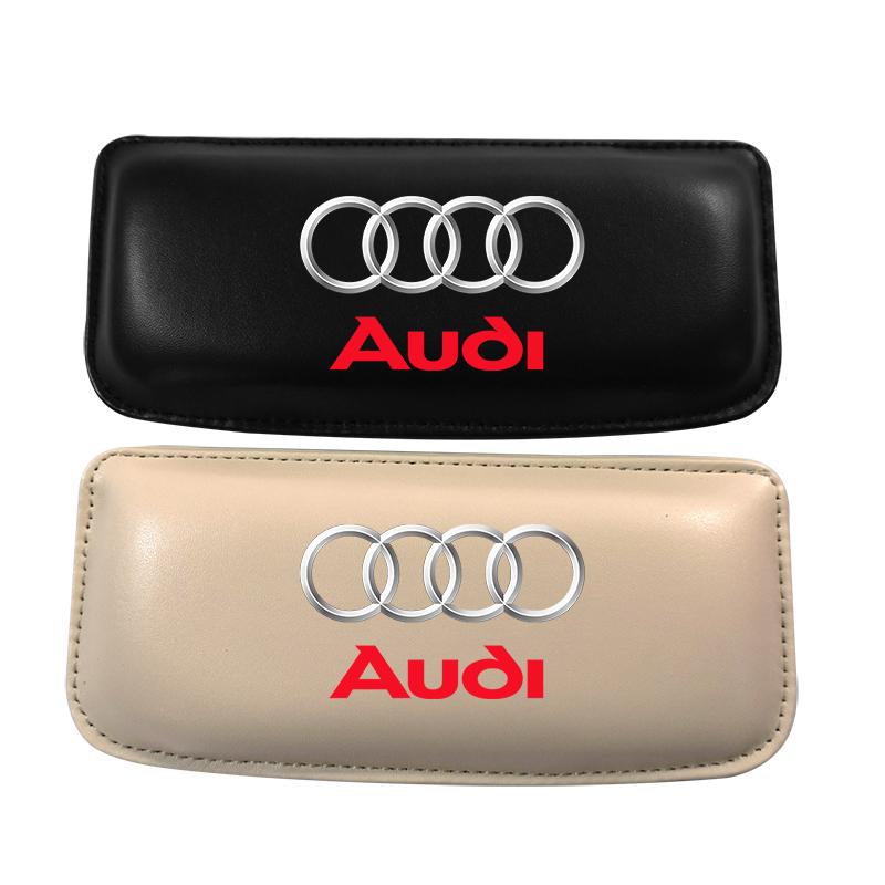 1Pcs Car Knee Pad Interior Pillow Pad Comfortable Cushion Memory Headrest For Audi Q7 Q3 Q5L Q2L S4 S5 S6 S7 S8 A6L A4L A3 A4 A7 A5 RS3 RS4 B6 B8 B7