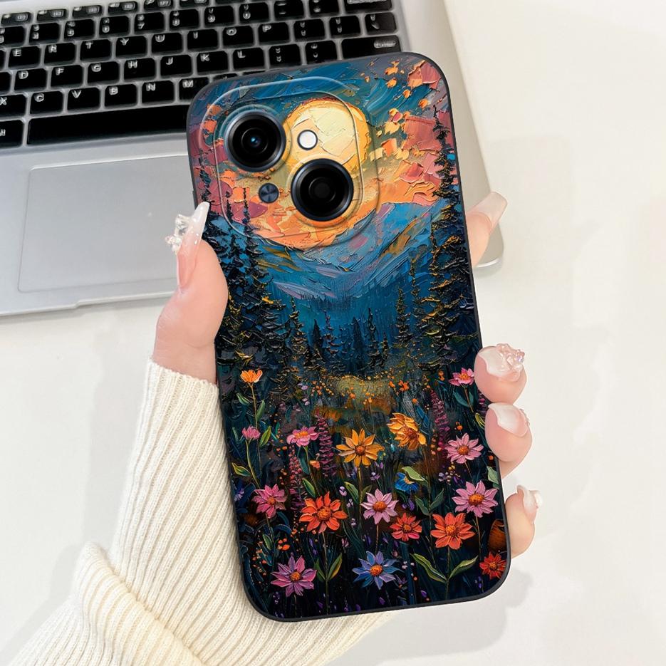 For Tecno Spark Go 1 1S Case KL4h Fashion Candy Painted Cover Shockproof Phone Case For Tecno Pop 9 4G SparkGo1 Soft Fundas Bags