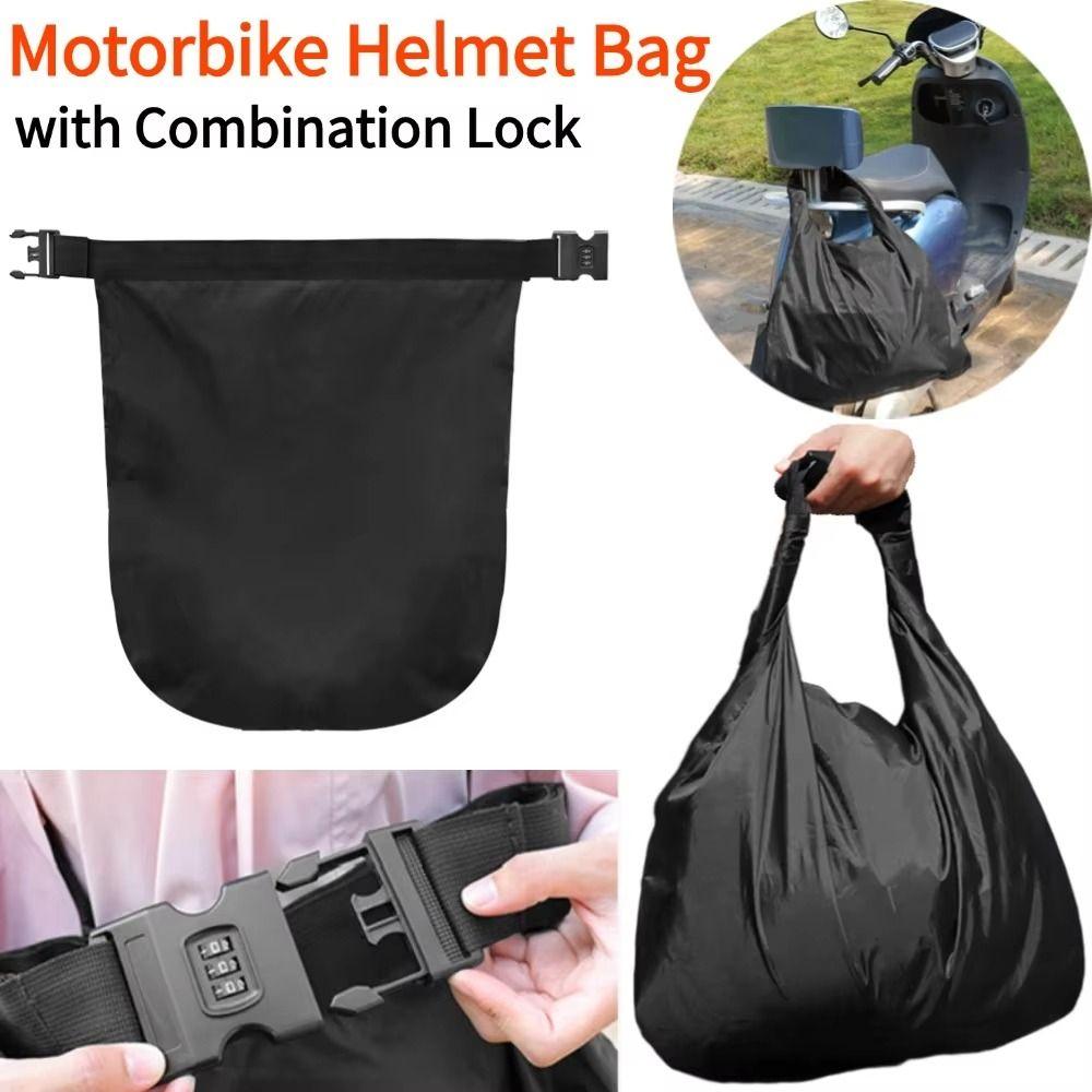 Anti-Theft Motorbike Helmet Bag Waterproof Motorcycle Helmet Case  Cycling Accessories