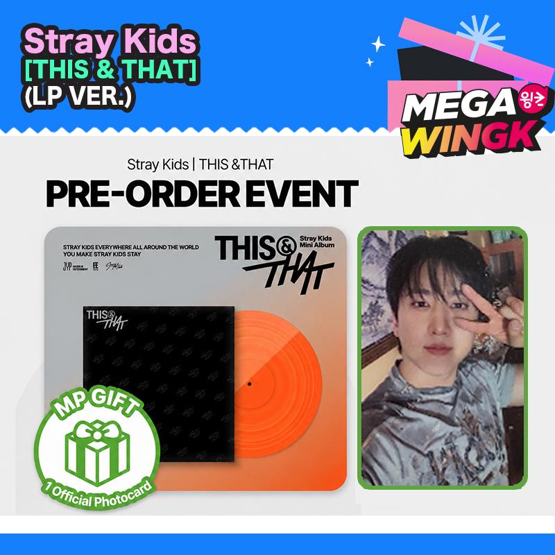 Stray Kids THIS & THAT LP Ver. – Korean Chart [MUSICPLANT POB / Member Select]
