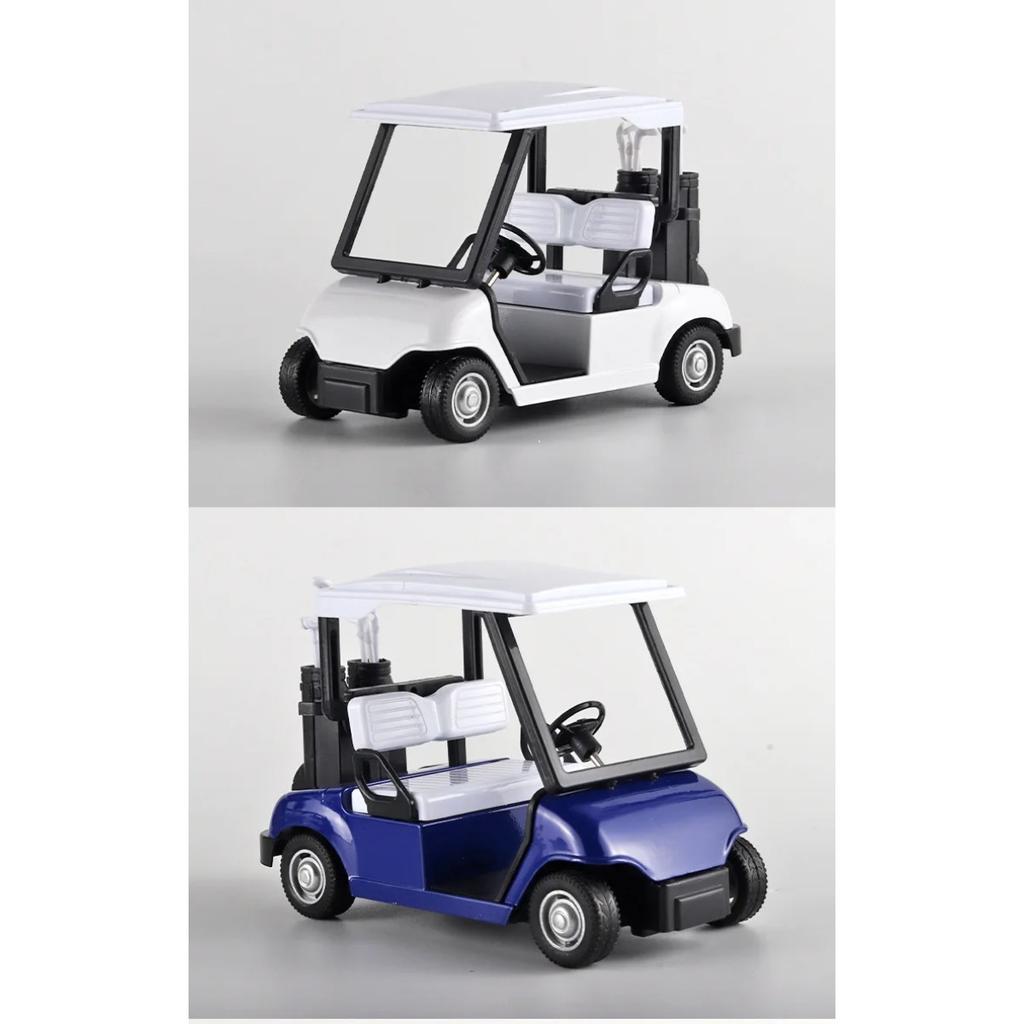 1/20 Maßstab Golfwagen Die Cast Modellauto Legierung Rückzugsfahrzeug Spielzeugmodelle Kinderspielzeug Sammlungen Hobby Ornamente Geburtstagsgeschenke