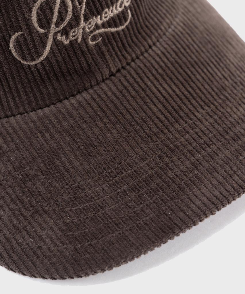 PREF Brown Corduroy Preference 6 Pannel Cap