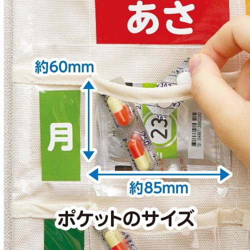 Nakabayashi Medicine Calendar Wall Hanging Type L Size IF-3012