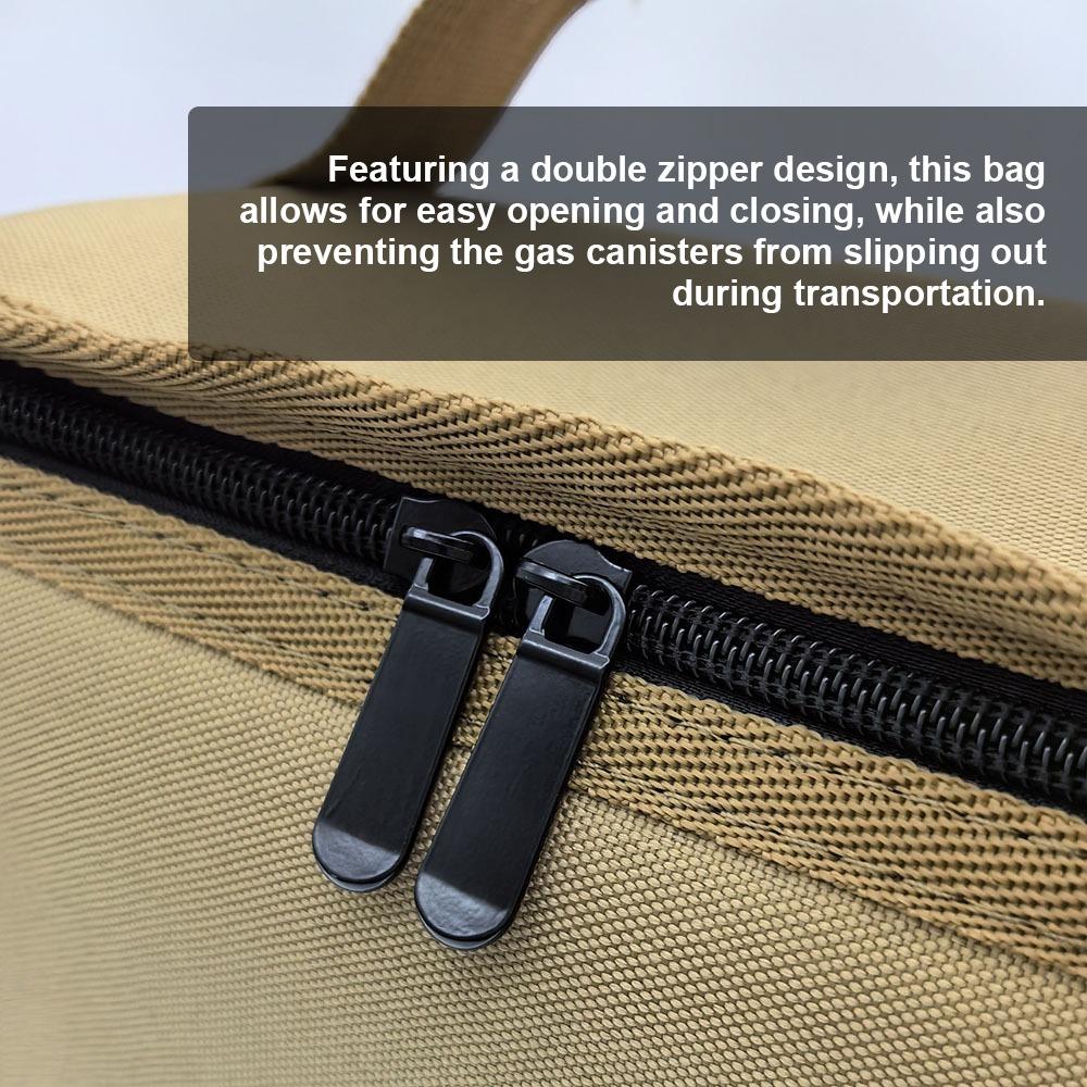 Thick Oxford Cloth Camping Gas Tanks Storage Bag Fuel Cylinder Carry Bag Outdoor Cooking