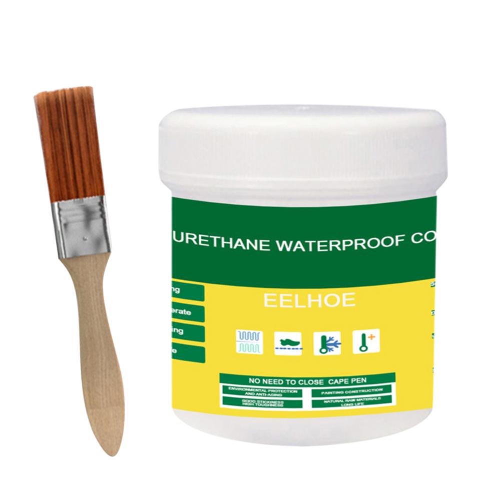 30/100g/300g Waterproof Coating Sealant Agent Transparent Glue With Brush Invisible Anti-Leak Roof Repair Broken Agent Tool