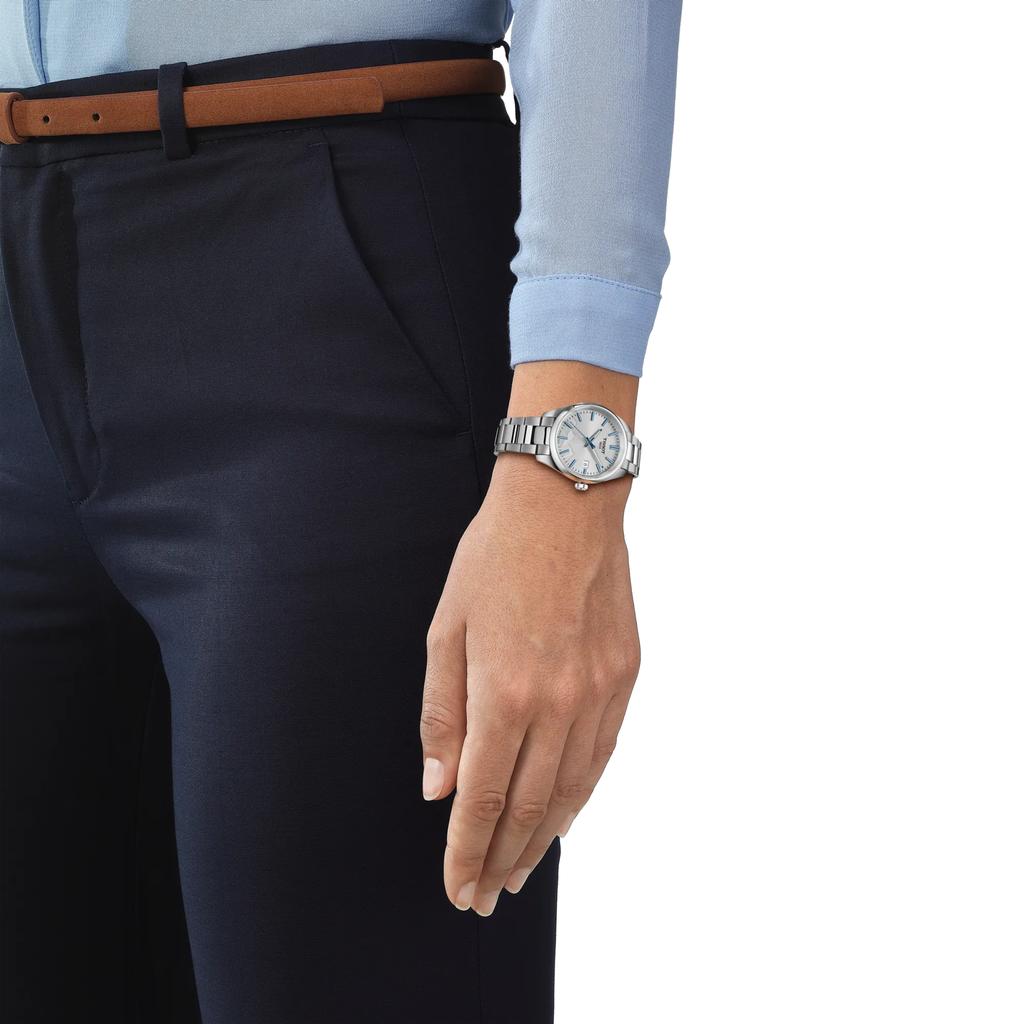 Tissot Stainless Steel silver Dial Men's Fashion Watch T150.210.11.031.01