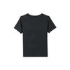 Under Armour Solid Color Training Crew Neck Short Sleeve T-Shirt Women tops Black 1379155-001