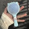 Mini Cartoon Air Bag Comb With Makeup Mirror Air Cushion Comb Head Massage Cartoon Hairdressing Girls Gift Health Care Beauty