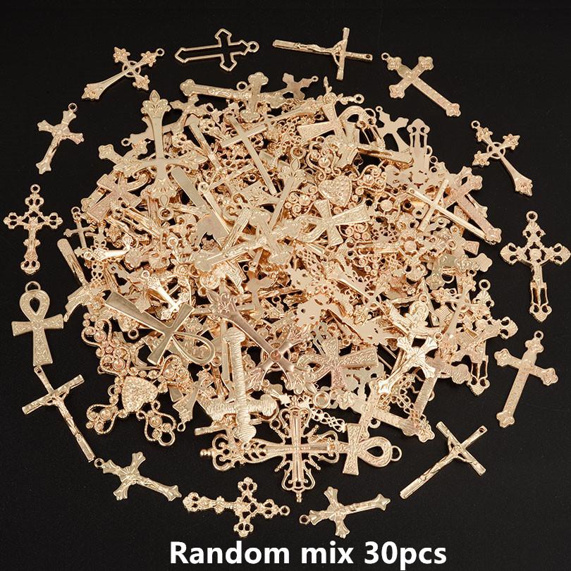 Random Mix Vintage Metal Big Key Charms Pendants For Jewelry Making Supplies DIY Handmade Keychain Decoration 10/20/30pcs Charm