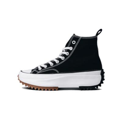 Converse Run Star Hike Hi Schwarz Weiß Gummi
