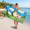 Large Beach TowelMy Neighbor Totoro Soft Absorbent Towel Beach Bath Home Use