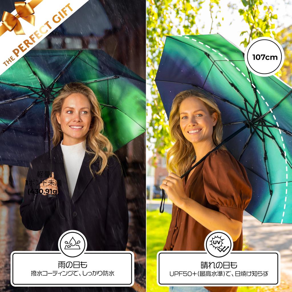 even in winds of x Lifetime replacement TUMELLA The strongest folding umbrella 5 times more durable than other highest level of UV protection