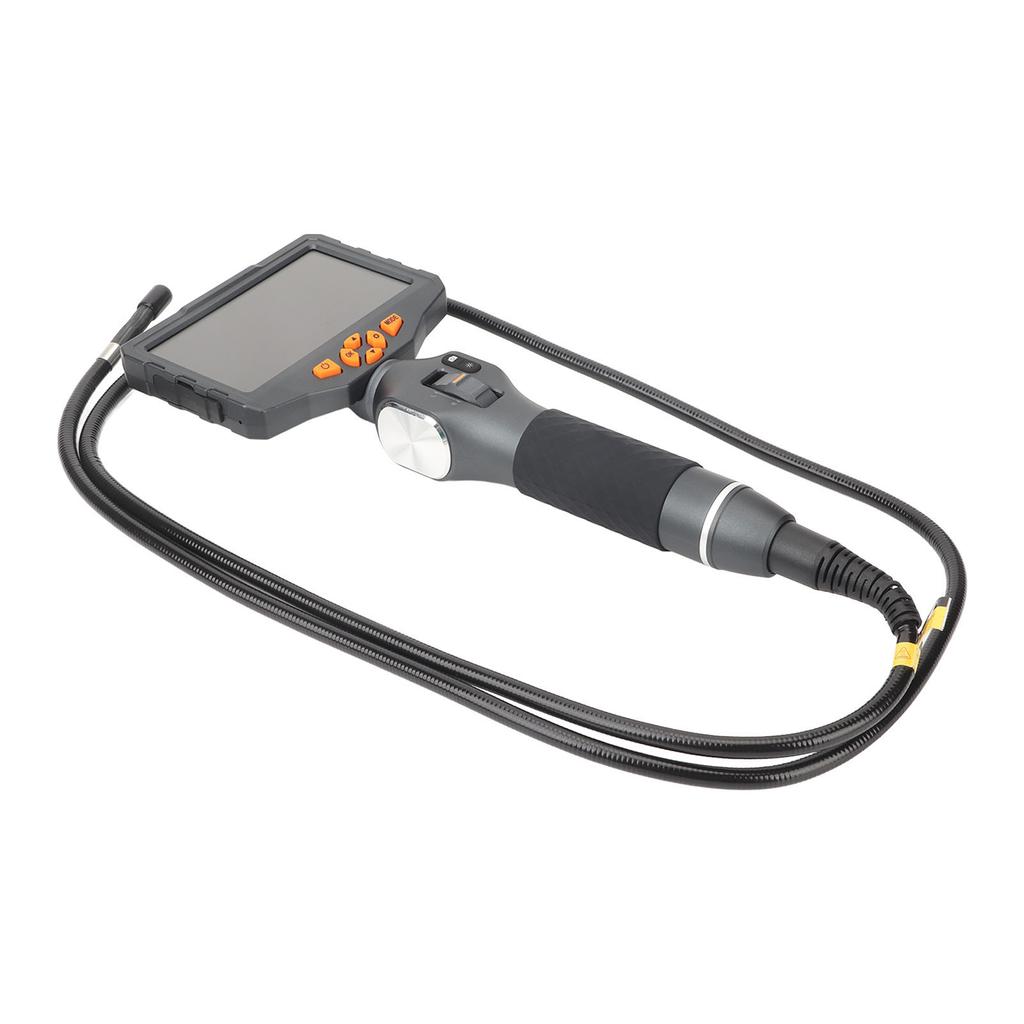 Industrial Endoscope 1080P 210 Degrees  Dual Rotation 5inch IPS Screen Borescope for Auto Repair Maintenance