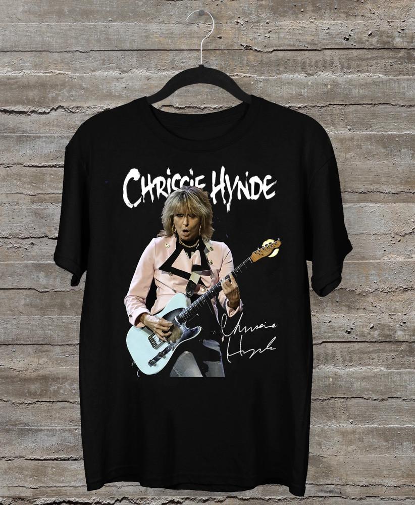 NEW Chrissie Hynde The Pretenders Cotton  Full Size S-5XL Unisex T-Shirt XL